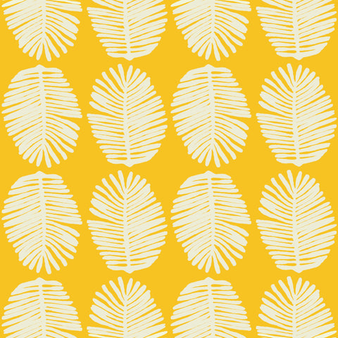 FERN - MUSTARD / CREAM FABRIC