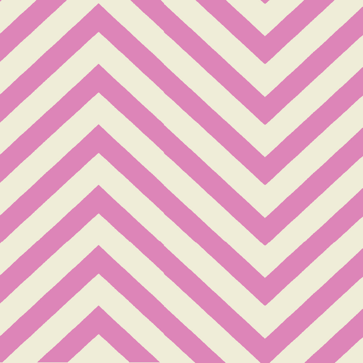CHEVRONS - PINK / CREAM FABRIC