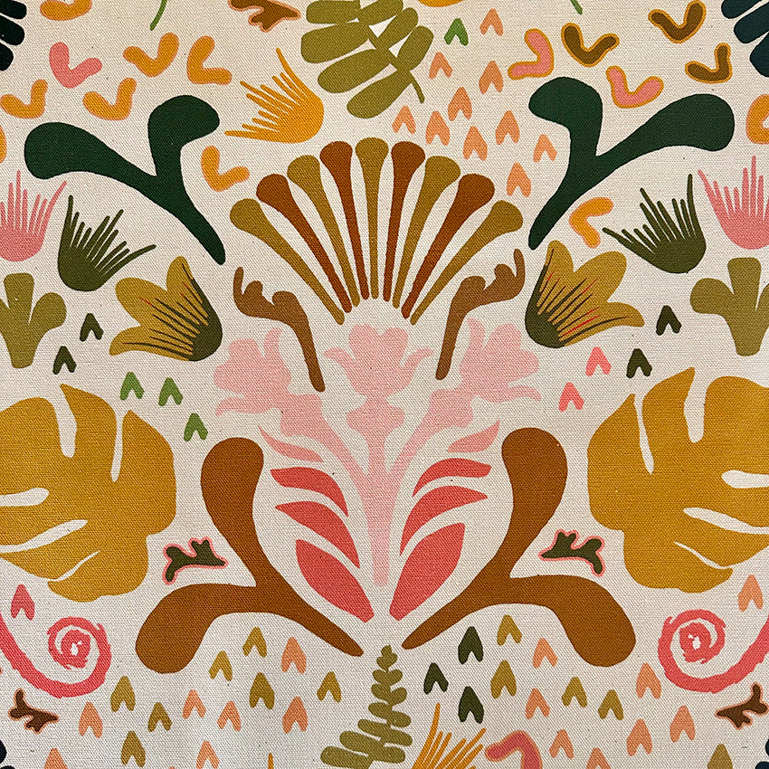 FLOWERS FOR MAMA FABRIC - NATURAL
