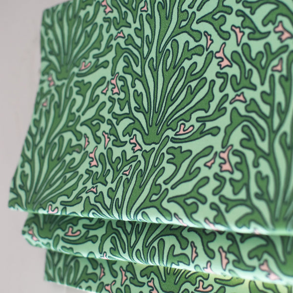 HOPE IS BLOOMING FABRIC - TEAL