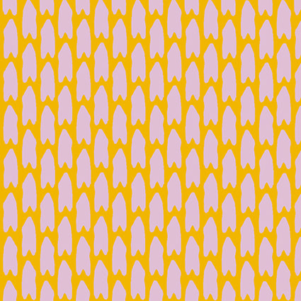 SHOOTING STARS YELLOW FABRIC