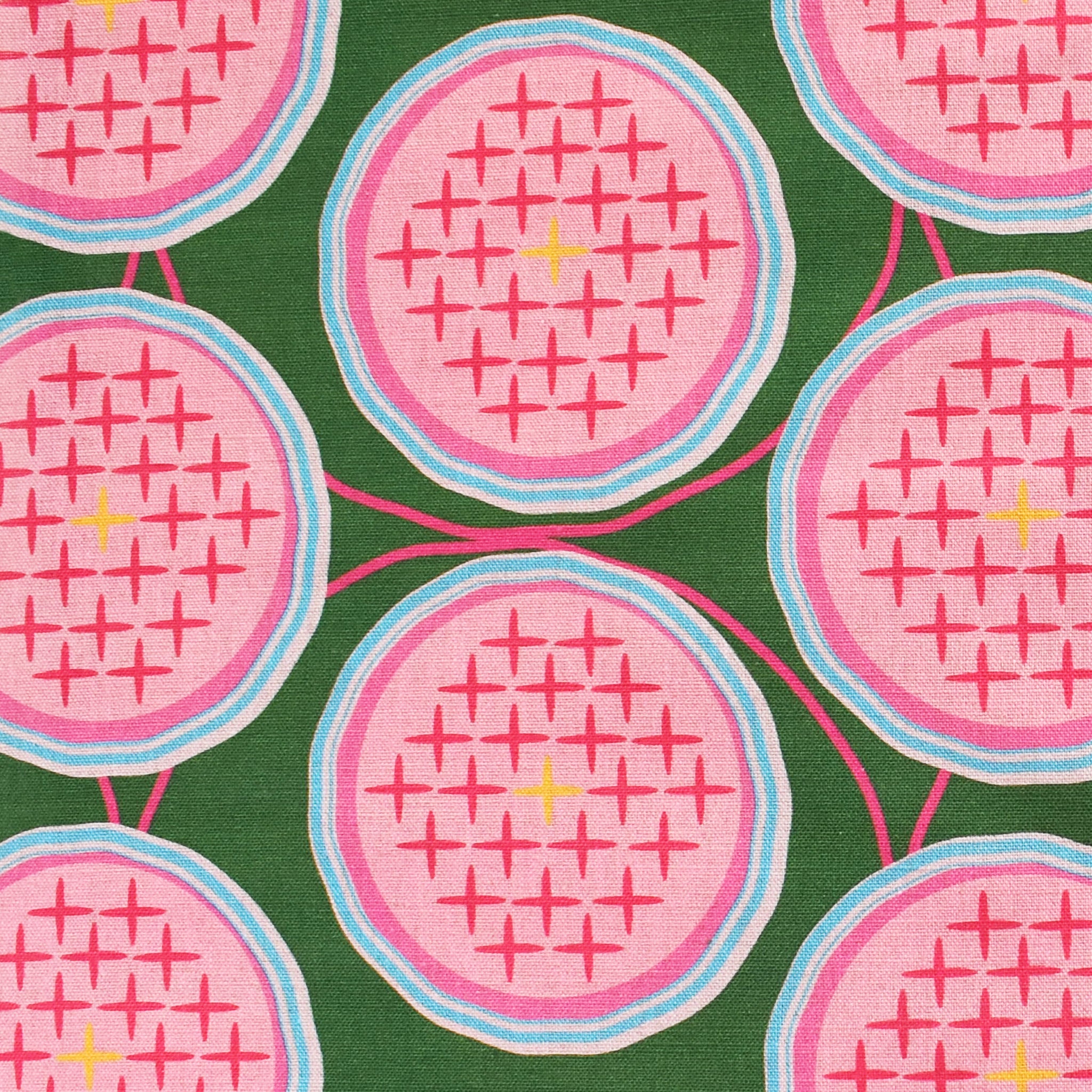 WILD GARDEN GREEN FABRIC