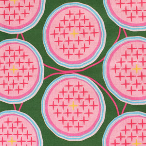 WILD GARDEN GREEN FABRIC