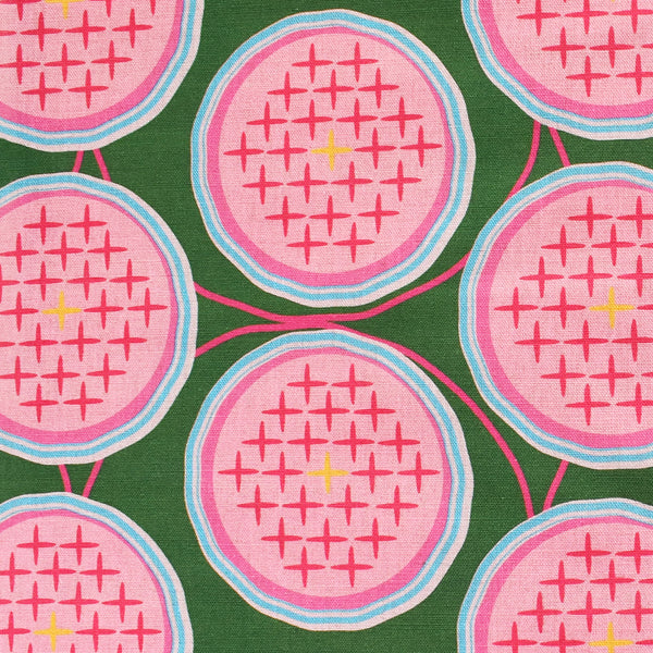 WILD GARDEN GREEN FABRIC