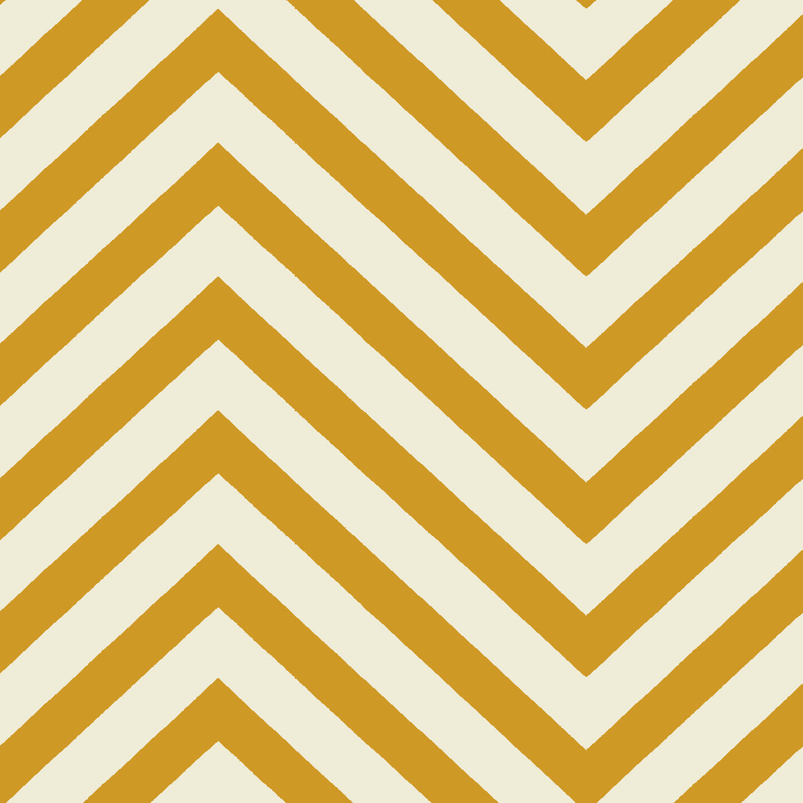 CHEVRONS - MUSTARD / CREAM FABRIC