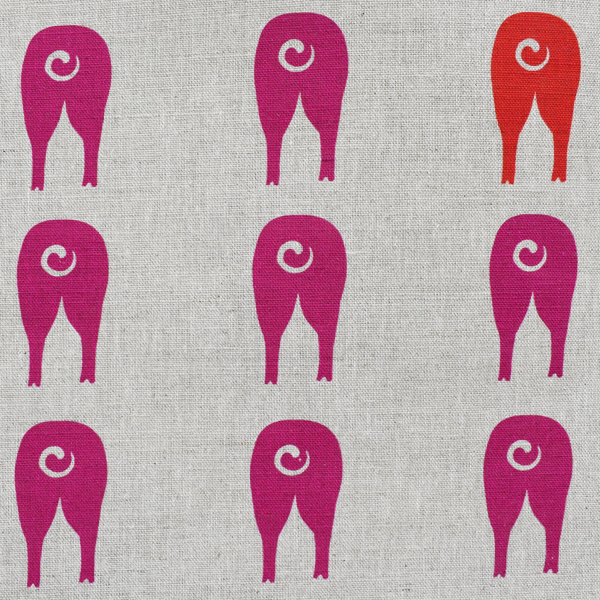 HAPPY PIGS FABRIC