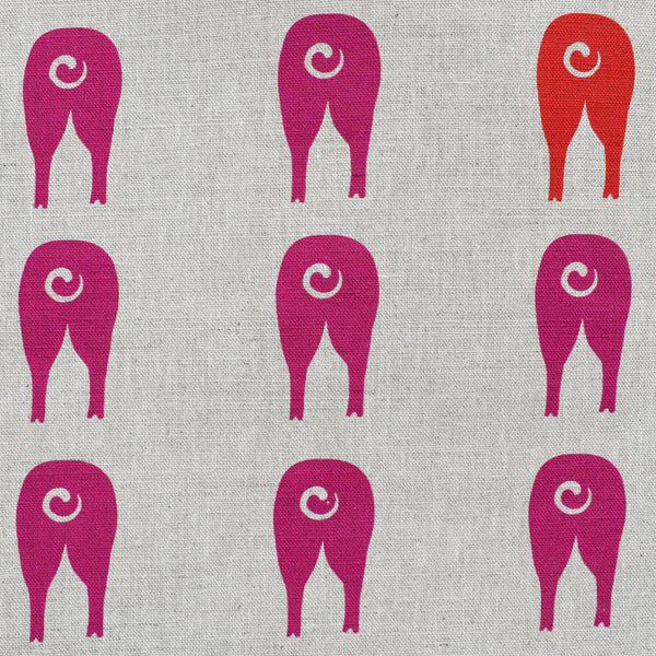 HAPPY PIGS FABRIC