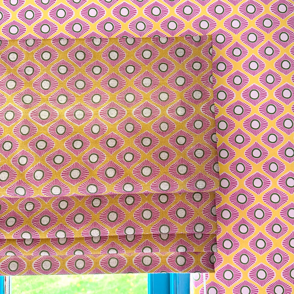 MOROCCAN CIRCUS WALLPAPER - YELLOW