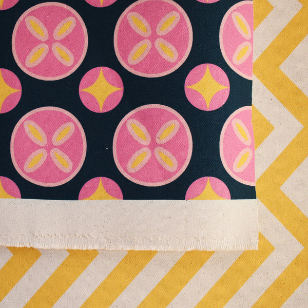 BELLEW CIRCLES TEAL FABRIC
