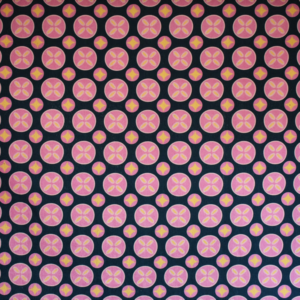 BELLEW CIRCLES TEAL FABRIC