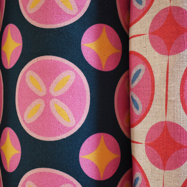 BELLEW CIRCLES TEAL FABRIC