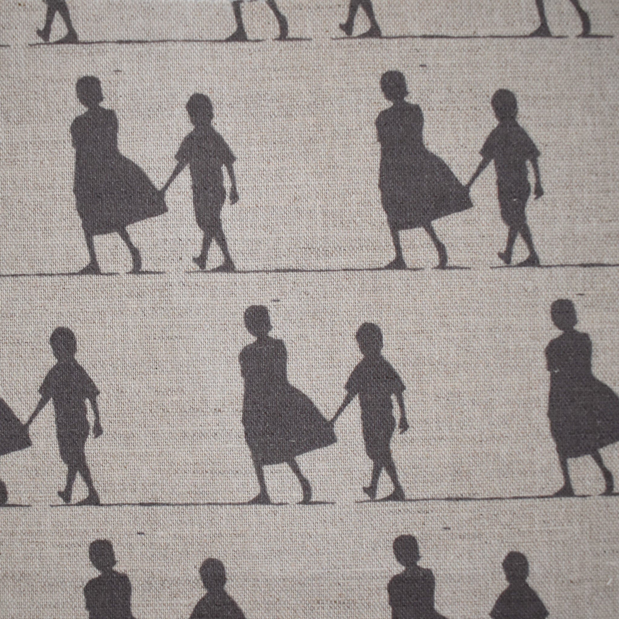MUMBAI STREET KIDS GREY FABRIC