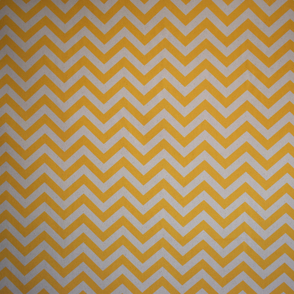 CHEVRONS YELLOW FABRIC