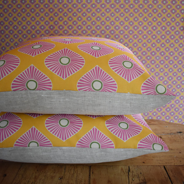 MOROCCAN CIRCUS XL FABRIC - YELLOW